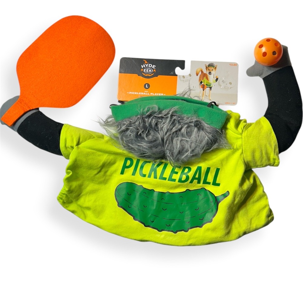 Hyde‎ and EEK Boutique Pickleball Player Frontal Halloween Pet Costume Large New